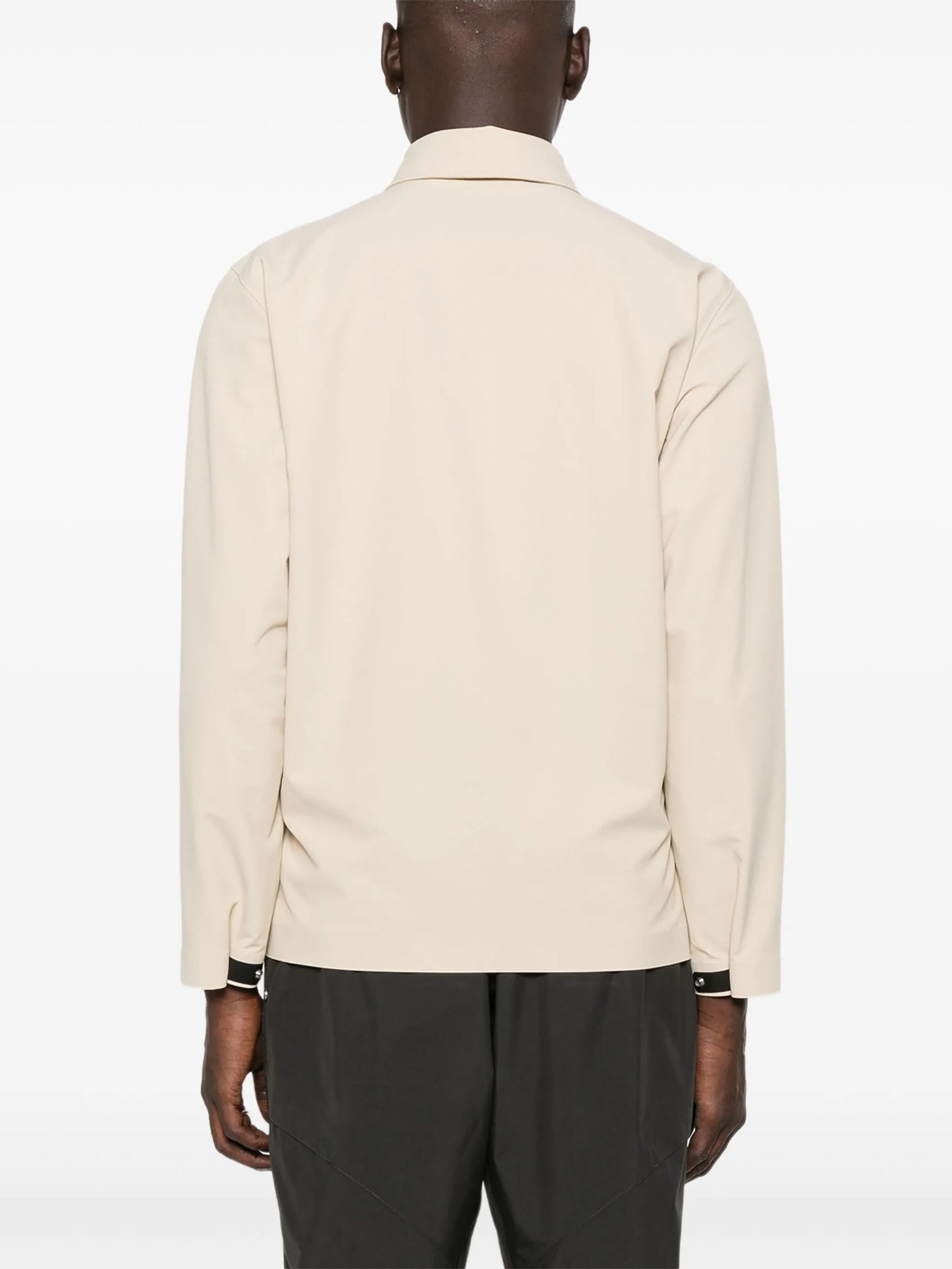 Stellina zip-up shirt jacket