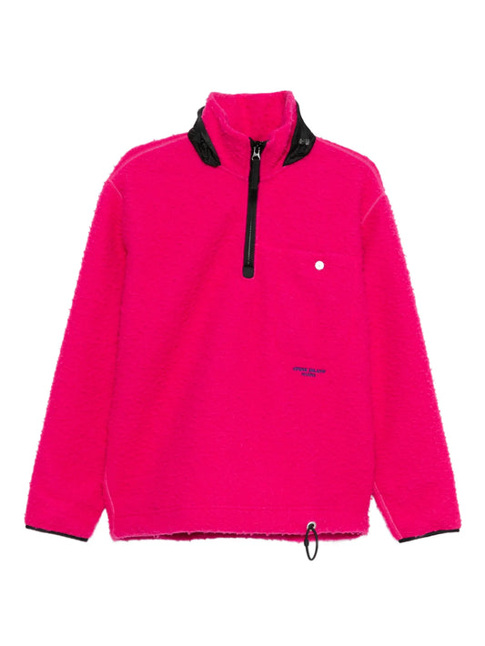 Marina half-zip fleece sweatshirt