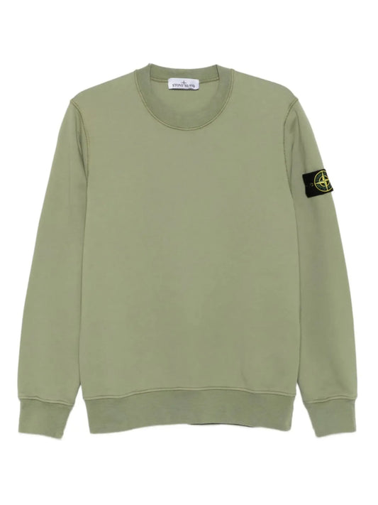 Compass-badge sweatshirt