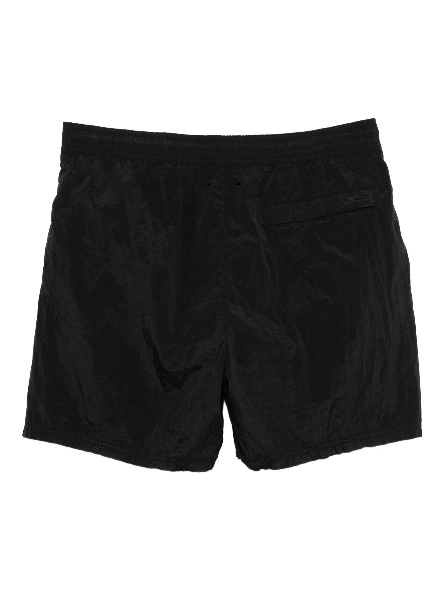 Compass-patch swim shorts