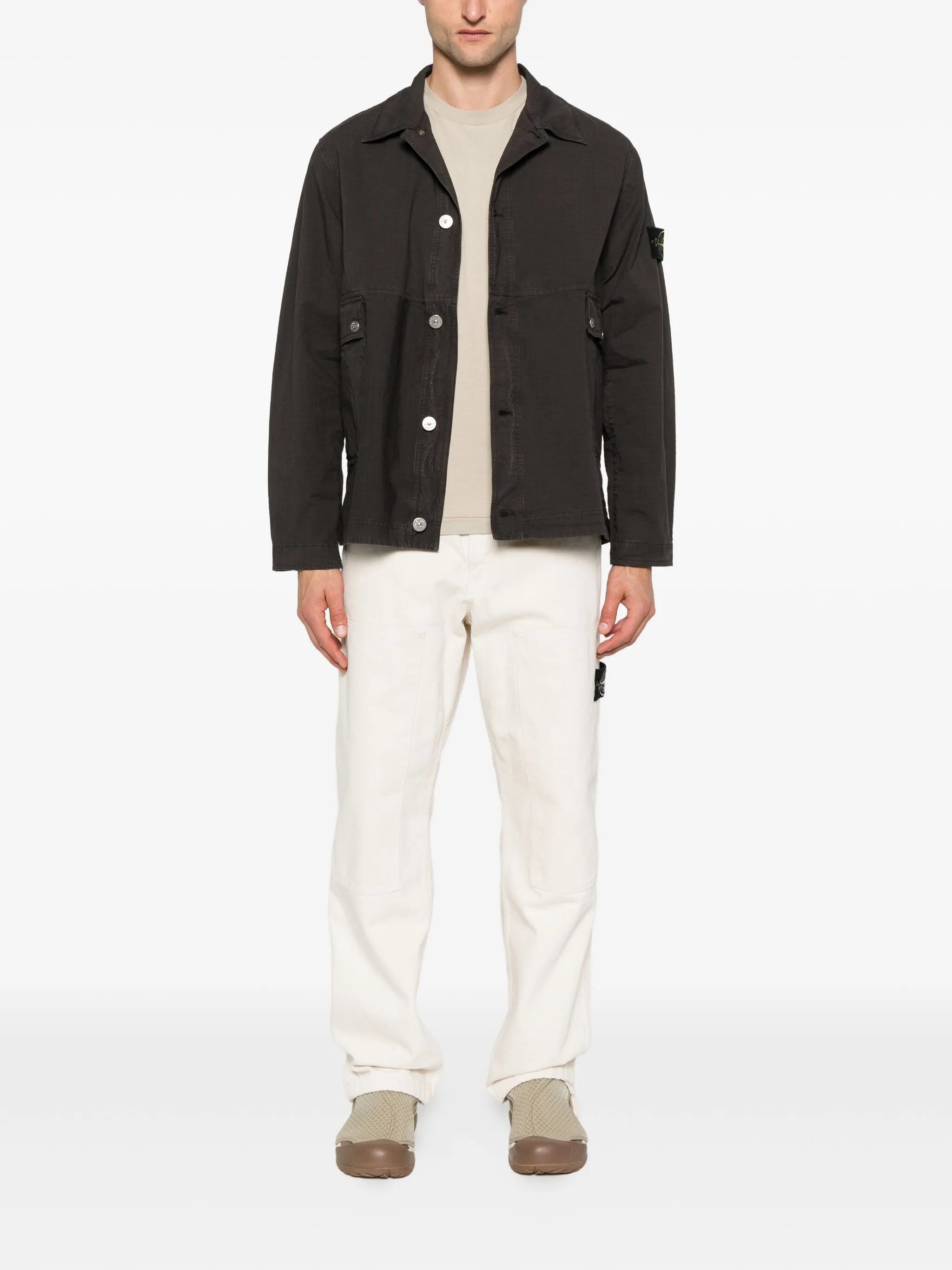 Compass-patch T-shirt