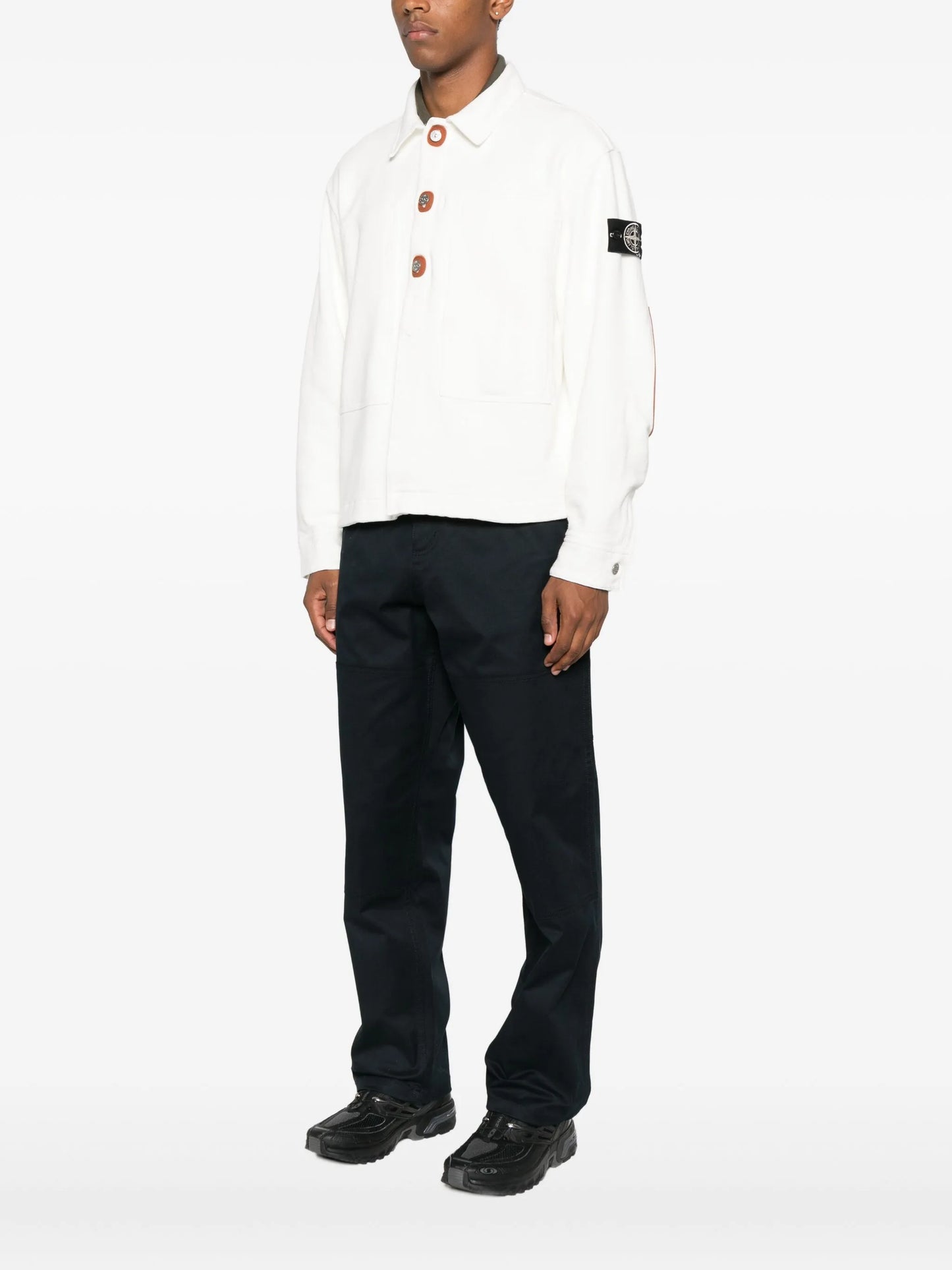 Compass-badge jacket