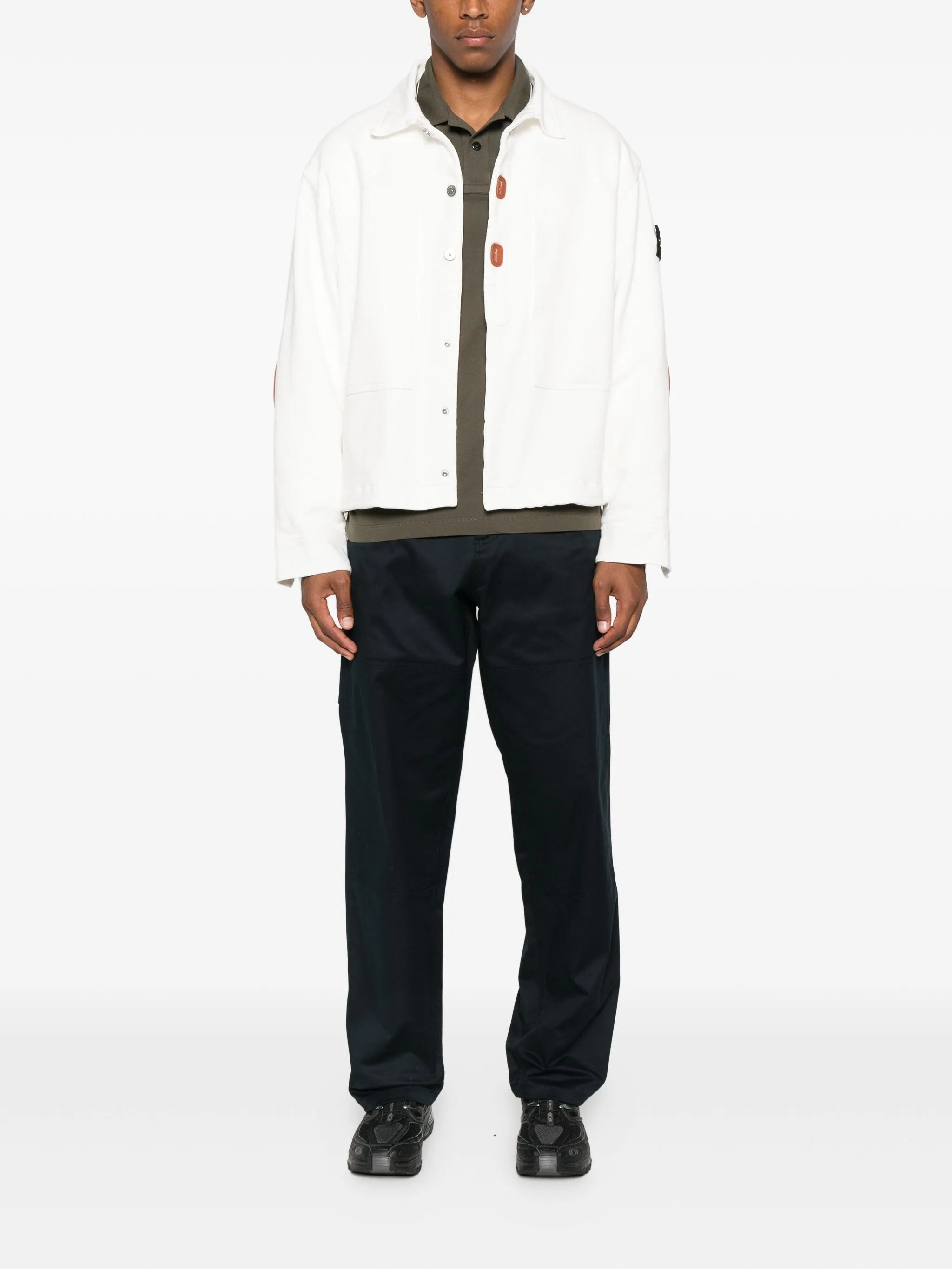Compass-badge jacket