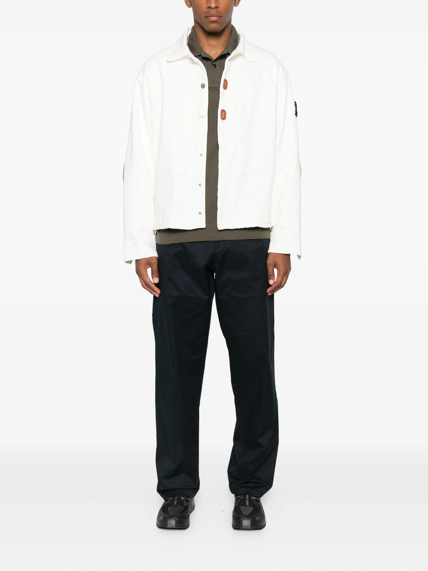 Compass-badge jacket