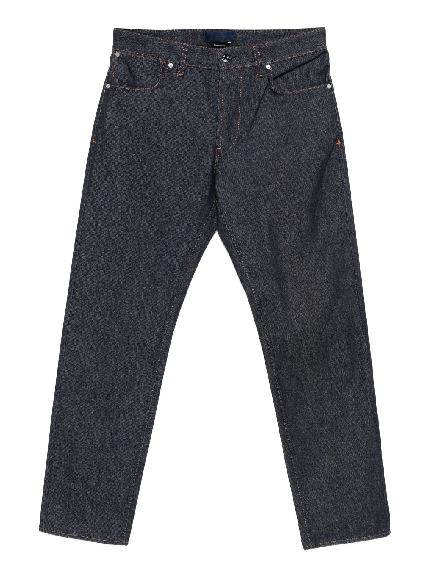 straight-leg jeans