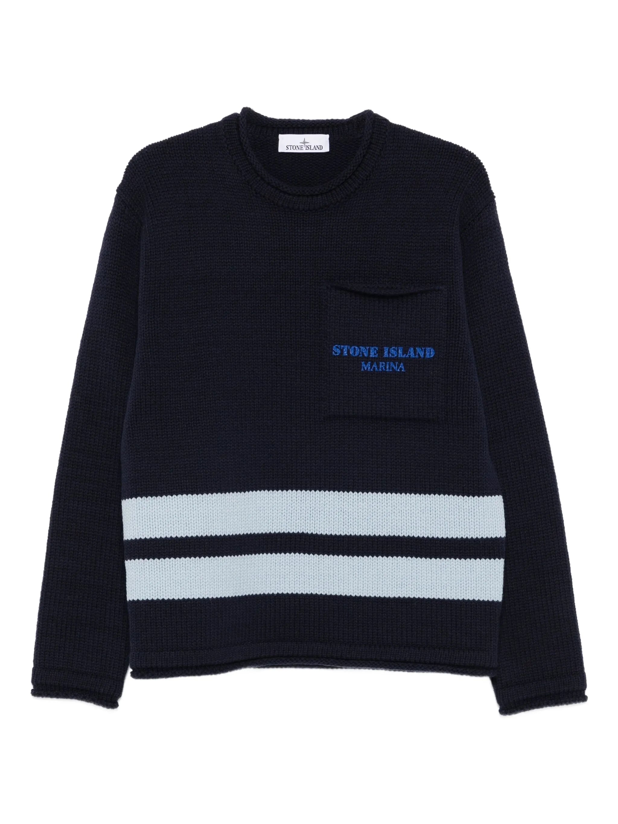 logo-print sweater