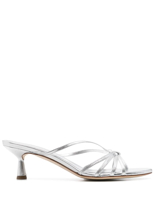 Abby leather heeled sandals