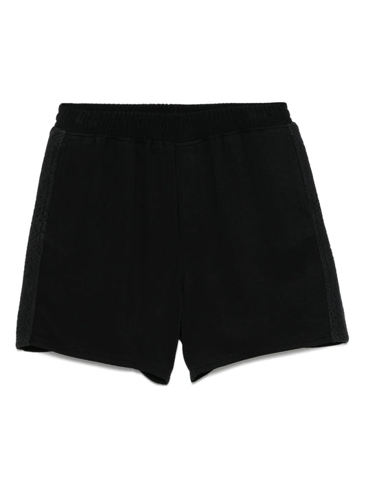 knitted-detail shorts