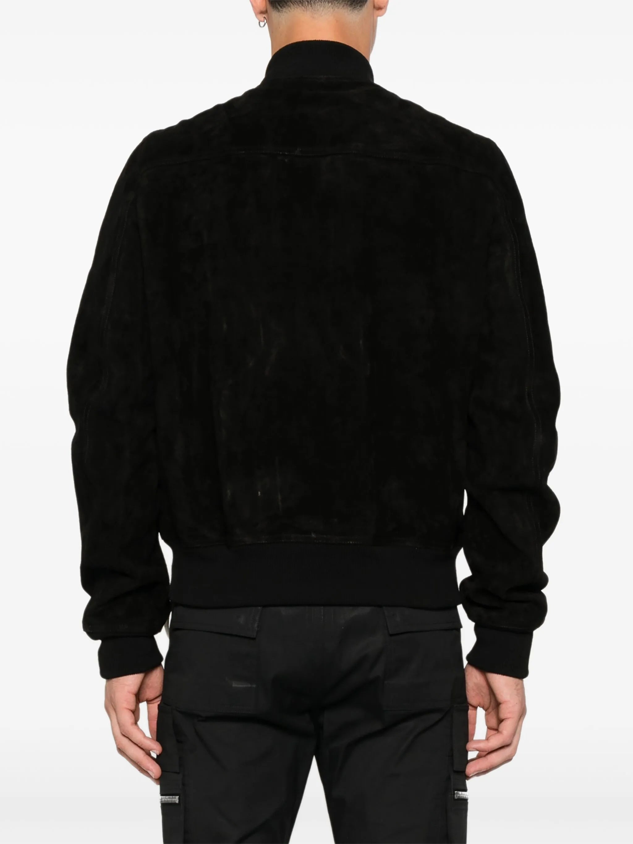 Bauhaus leather bomber jacket