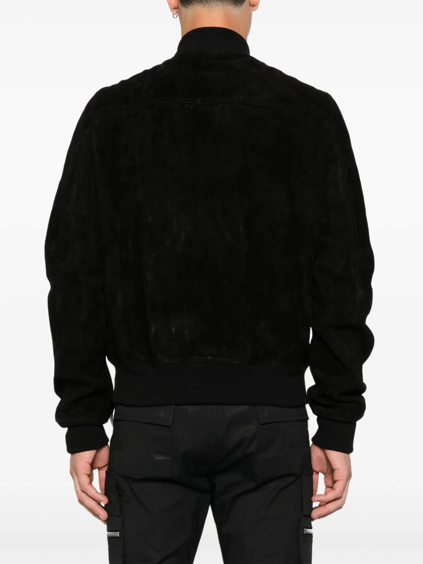 Bauhaus leather bomber jacket