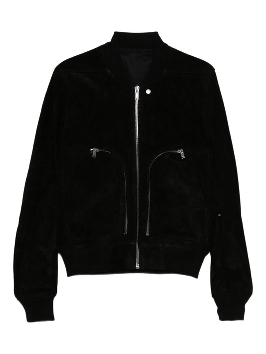 Bauhaus leather bomber jacket