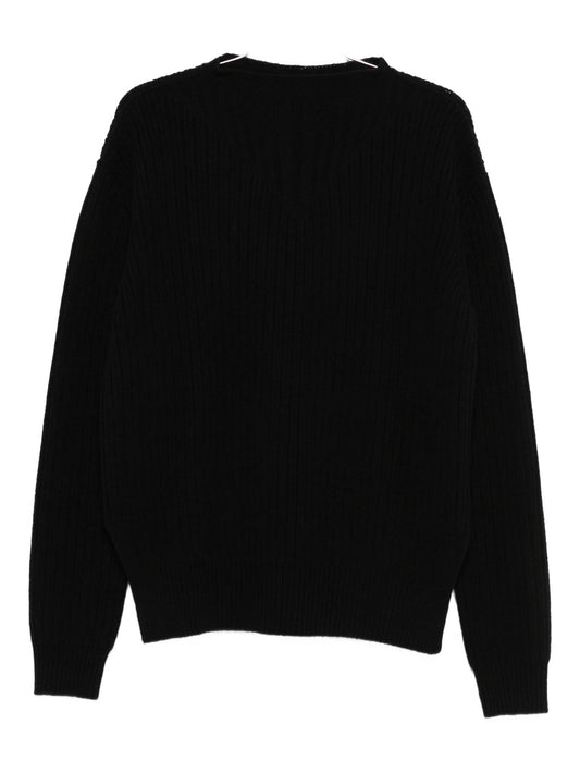 mock-neck sweater