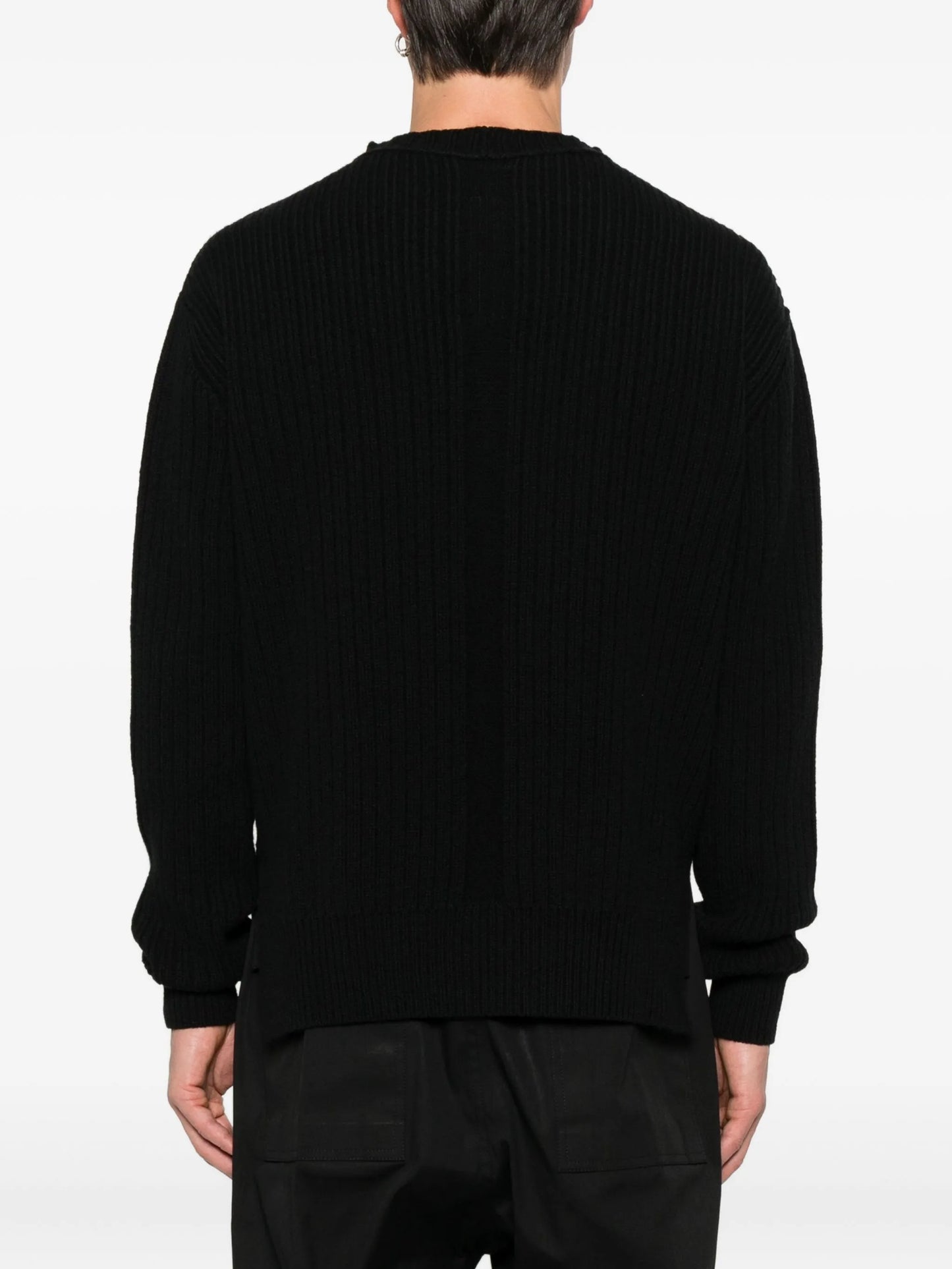 mock-neck sweater