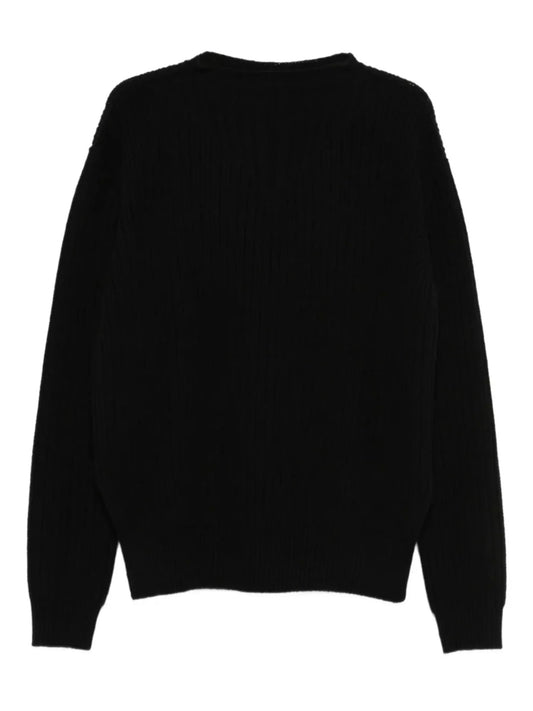 mock-neck sweater