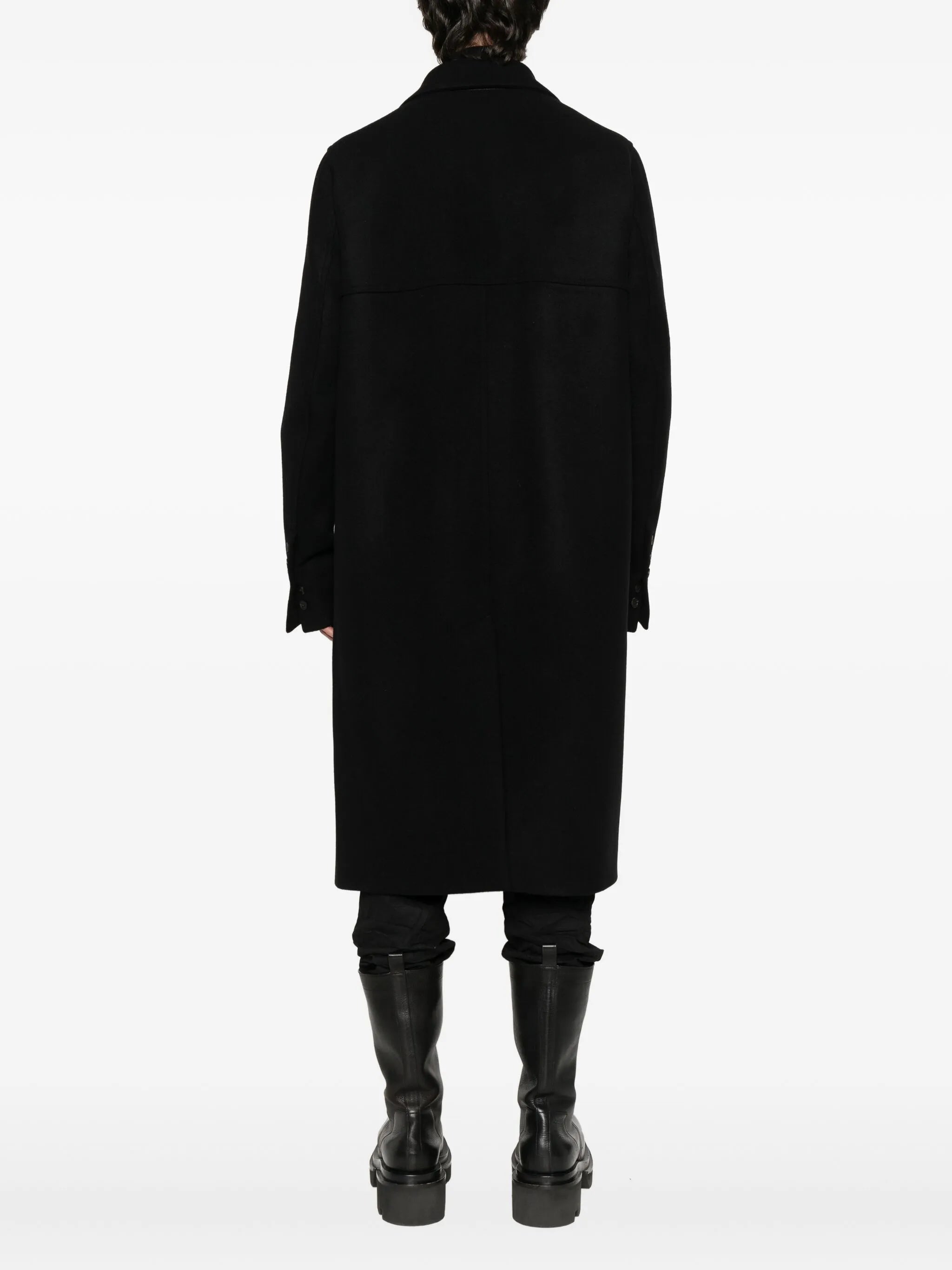 double-breasted coat