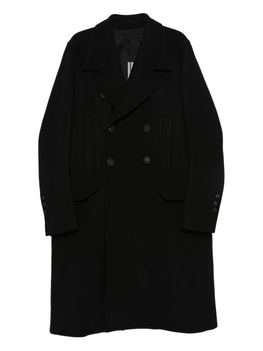 double-breasted coat