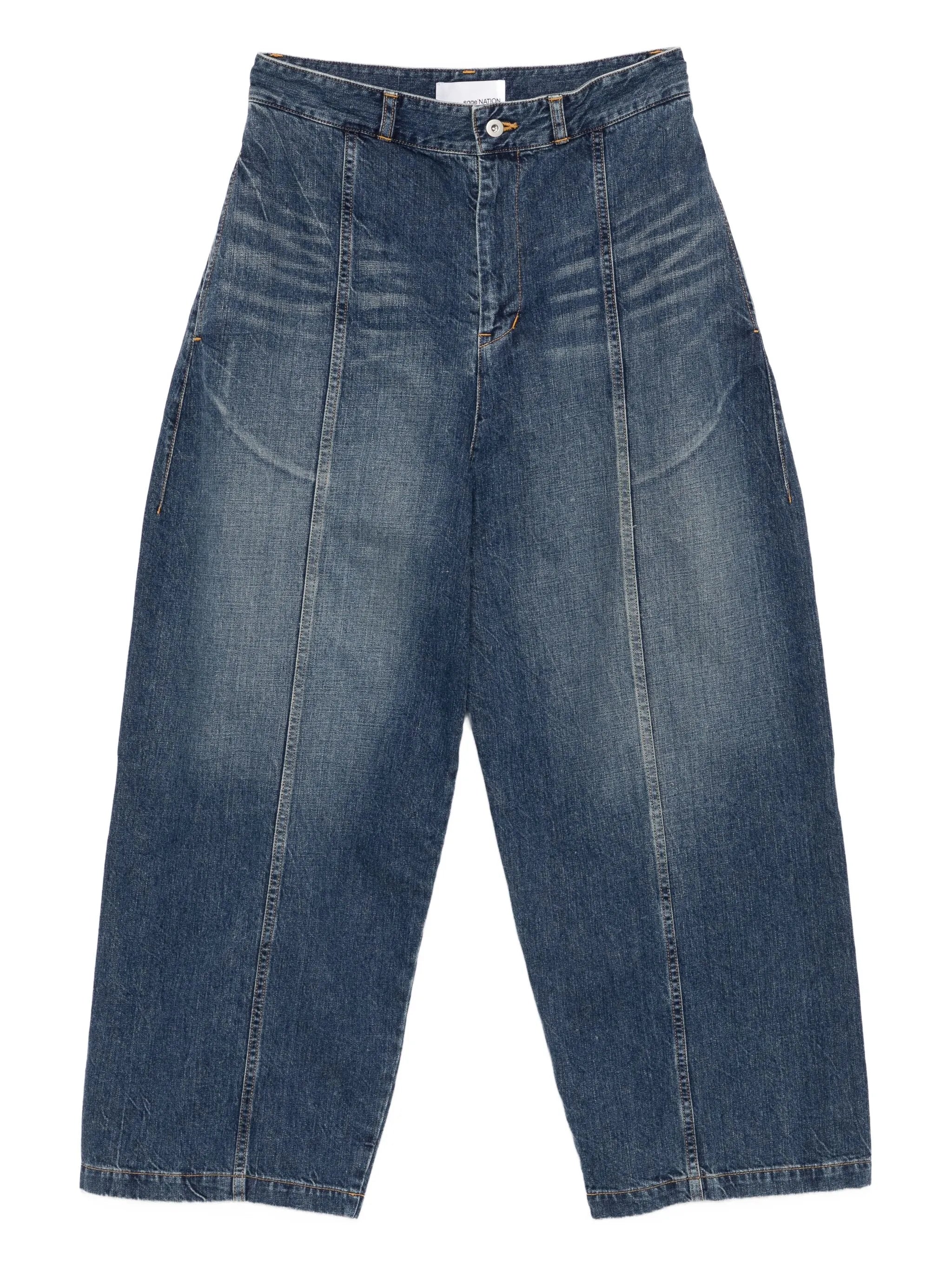 welt-seam jeans