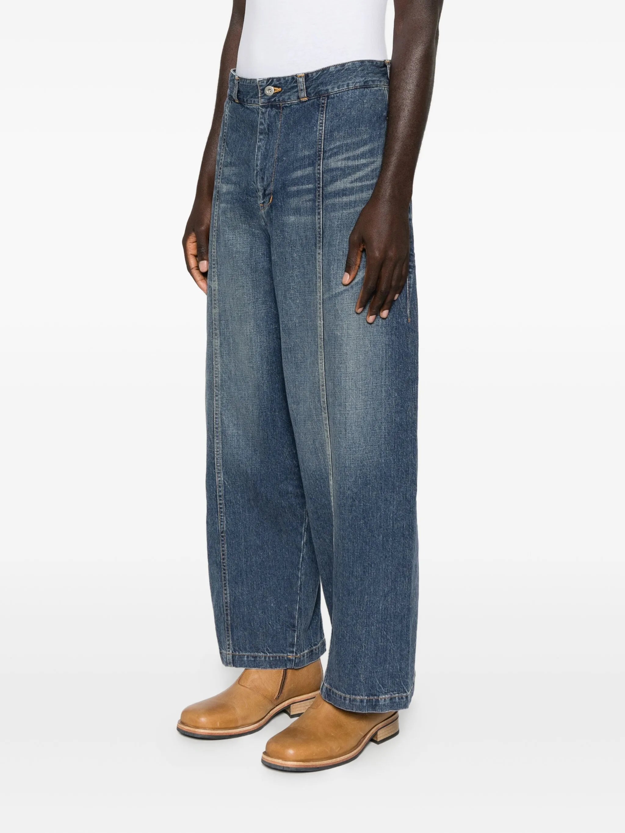 welt-seam jeans