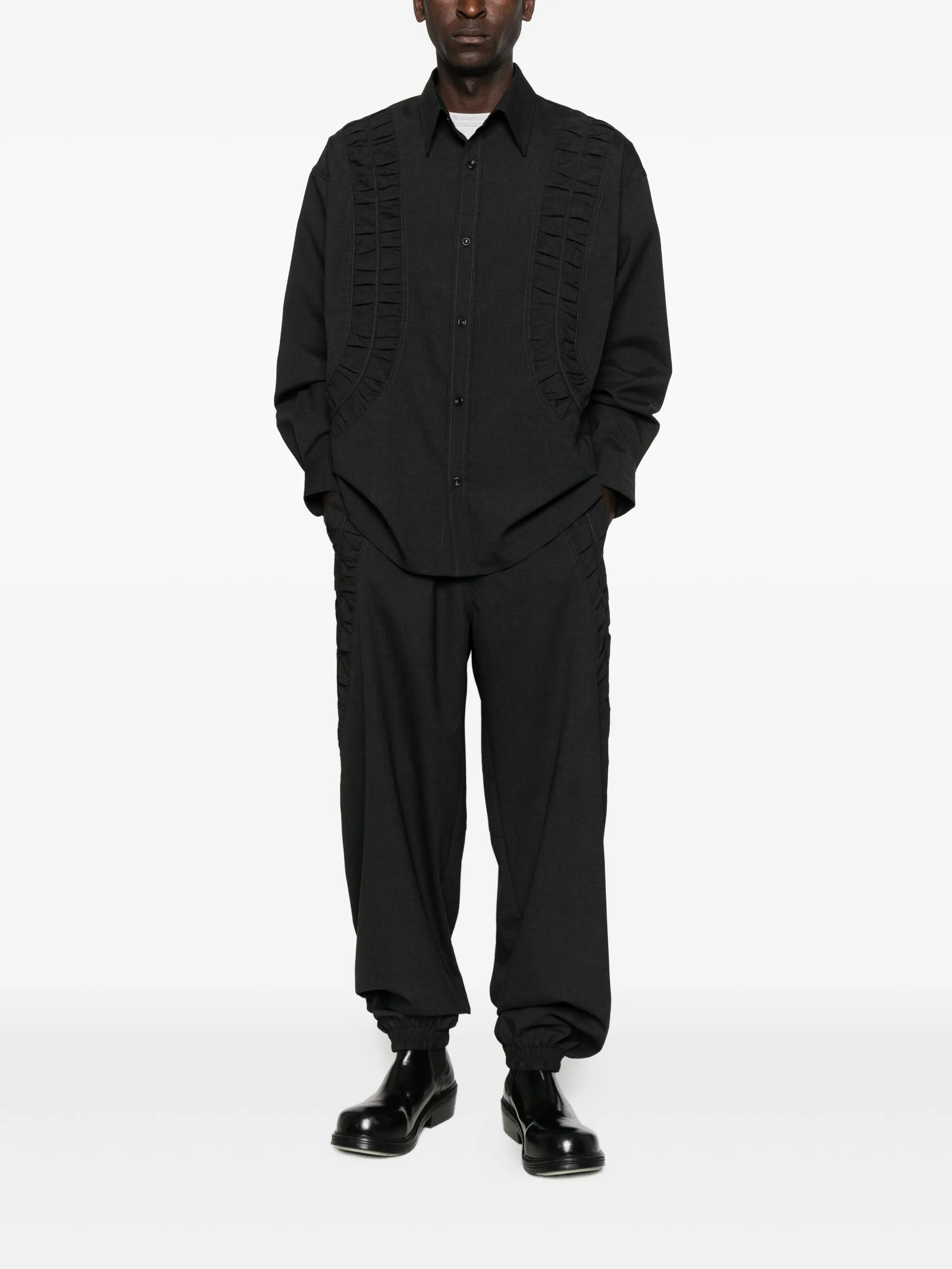 wide-leg trousers