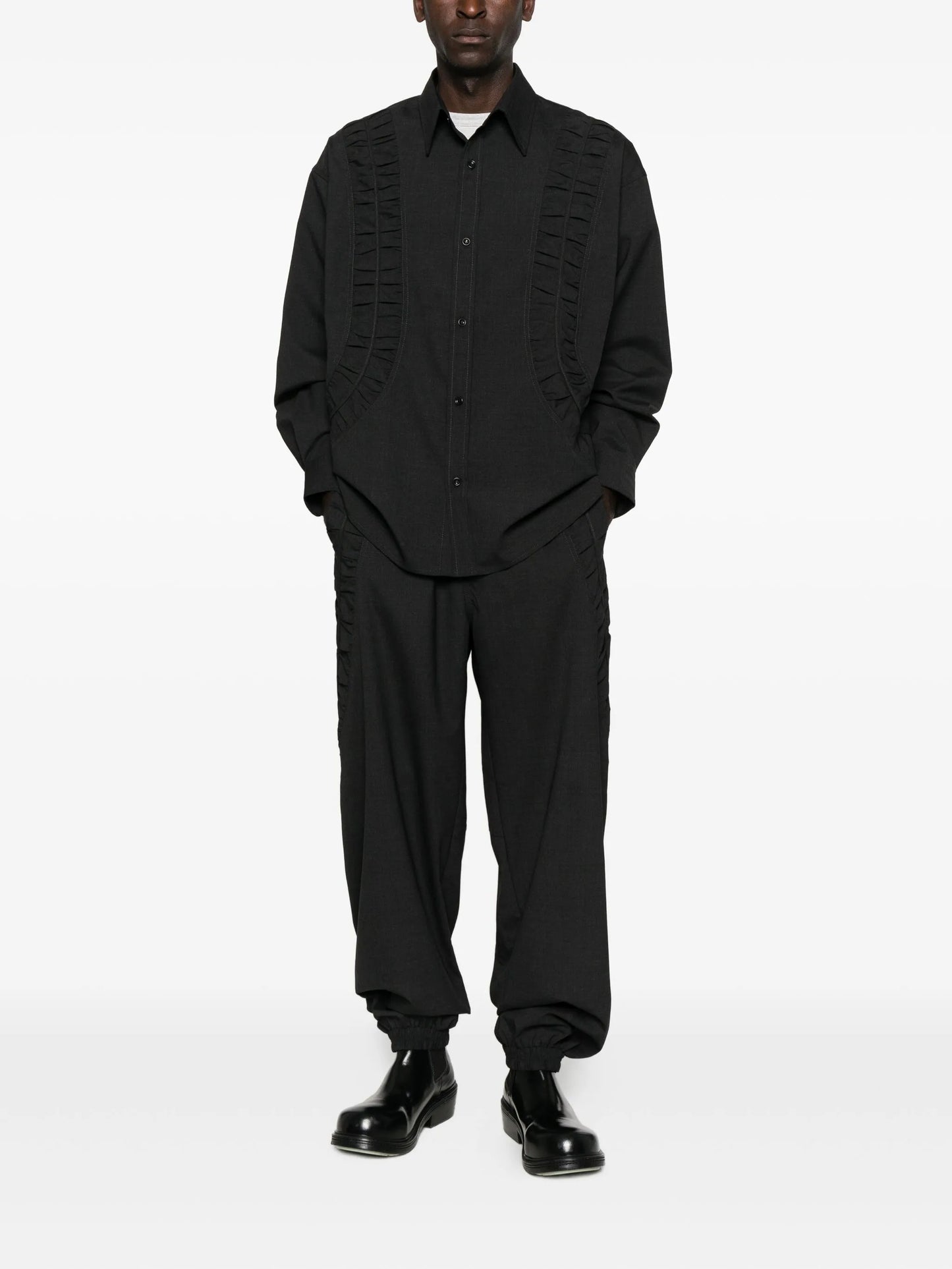 wide-leg trousers