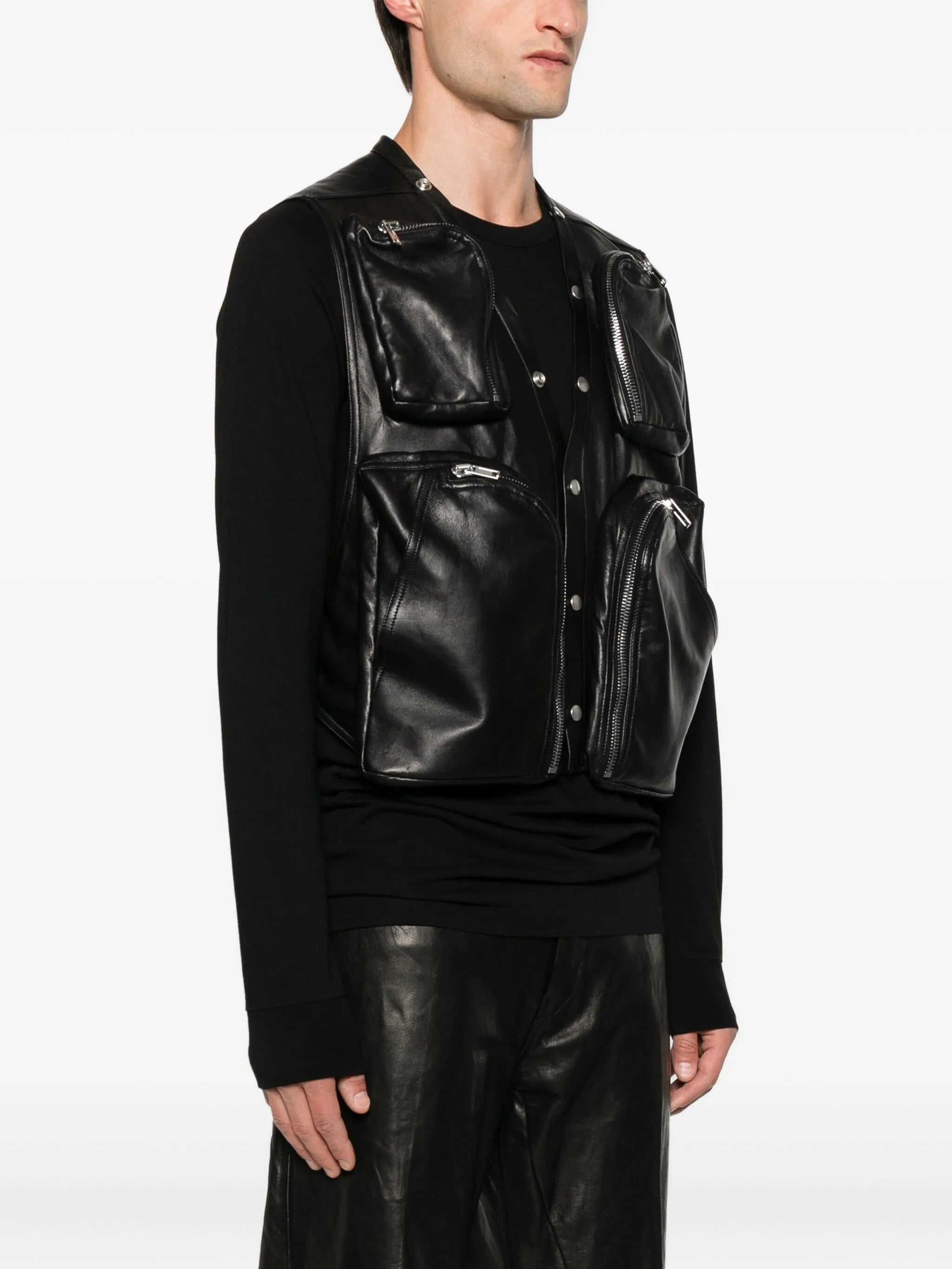 leather vest