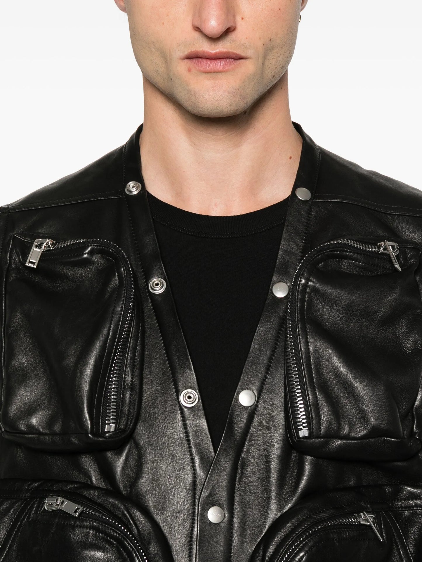 leather vest