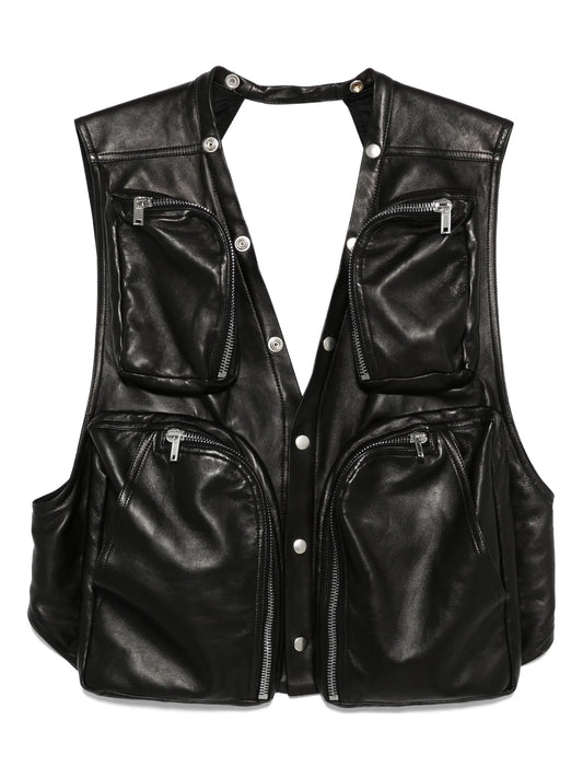 leather vest