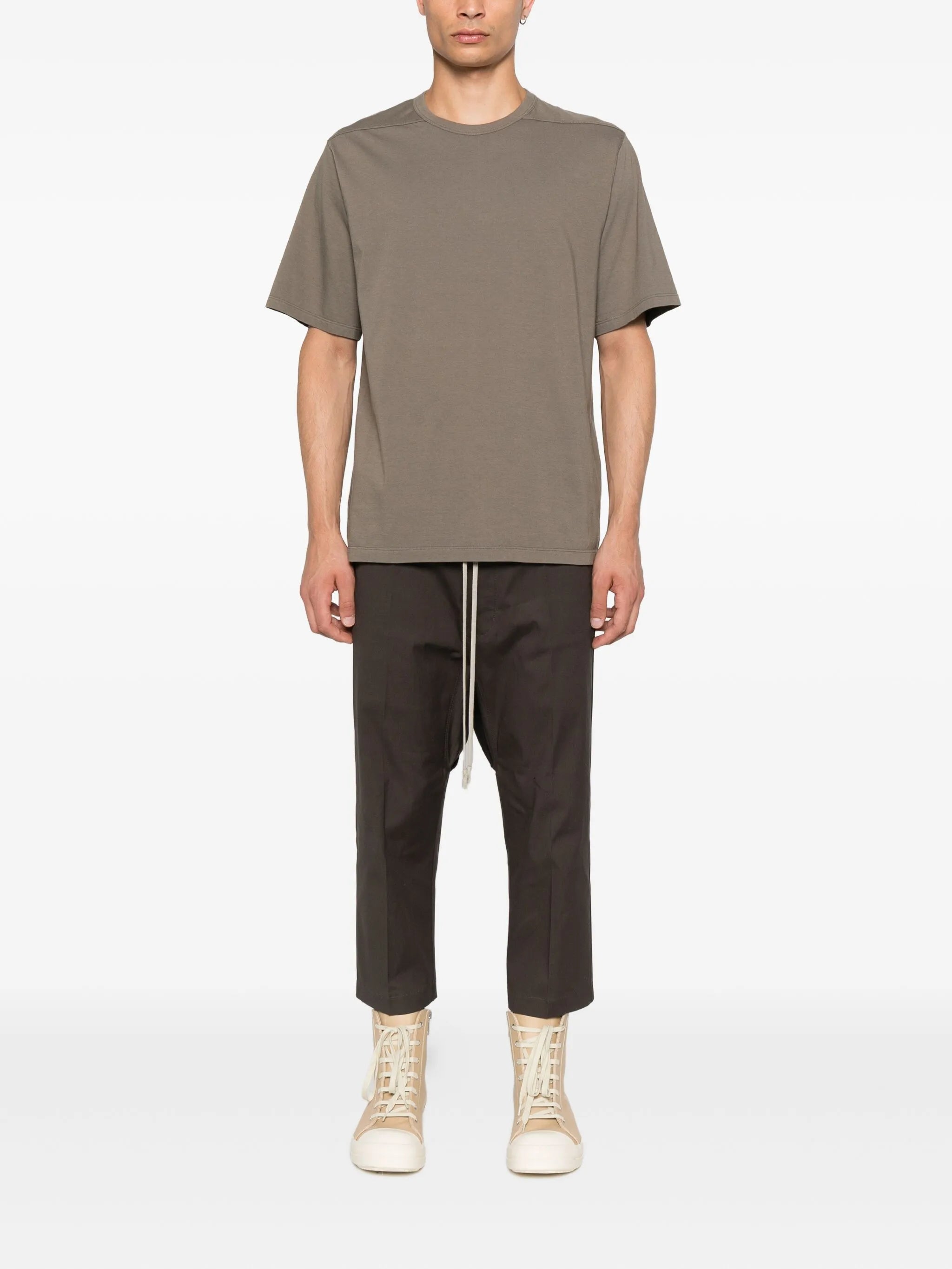 cropped track pants