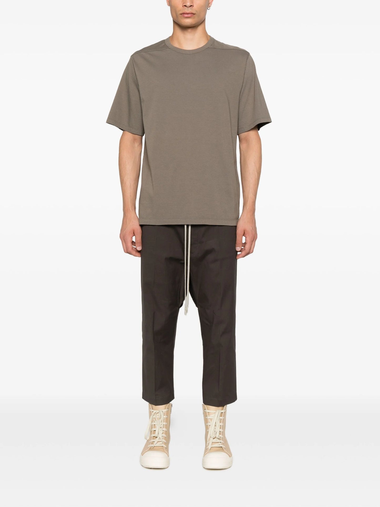cropped track pants