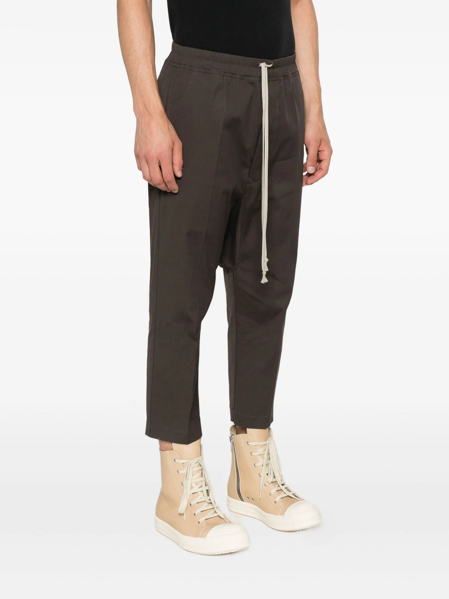 cropped track pants