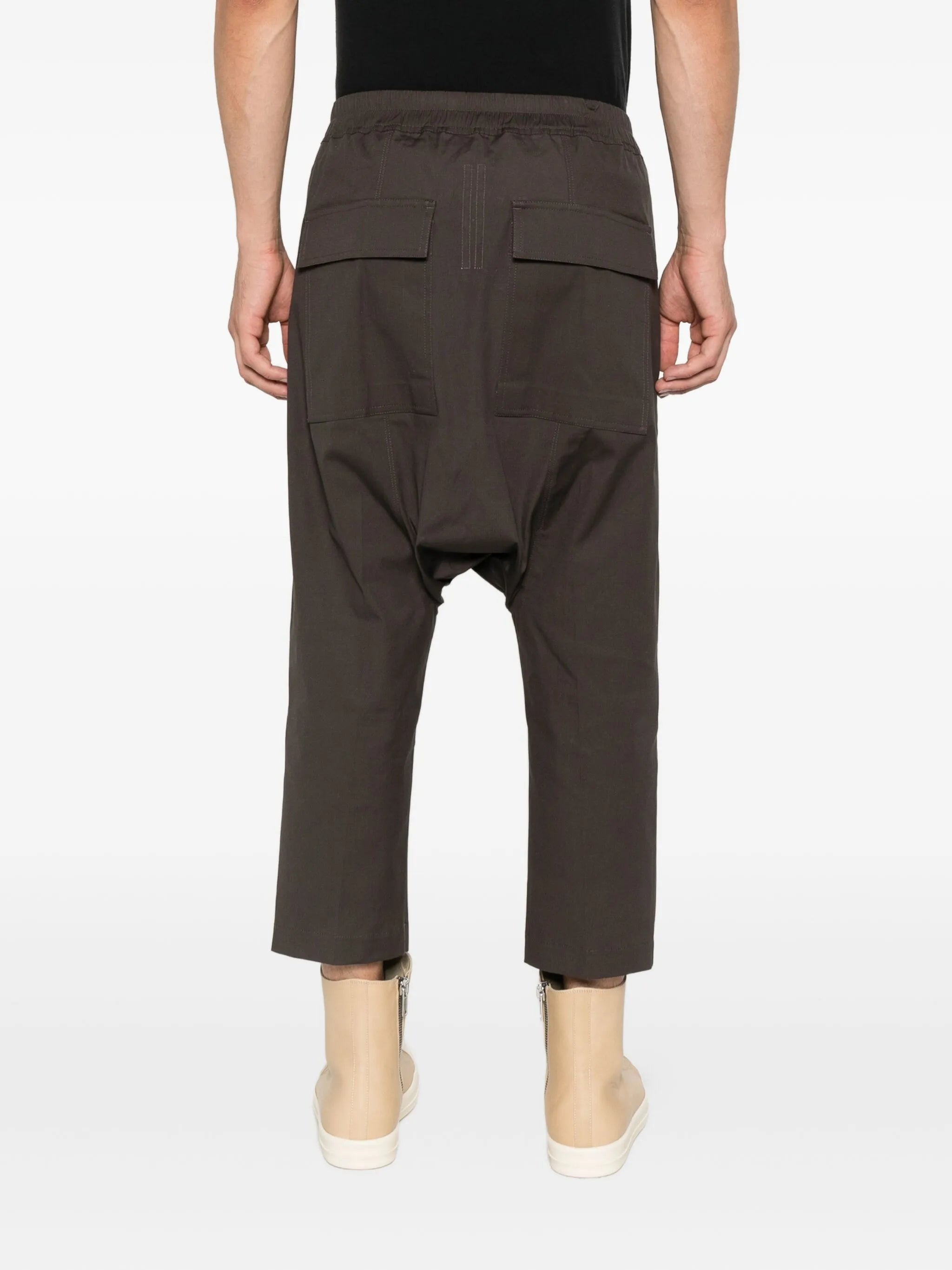 cropped track pants