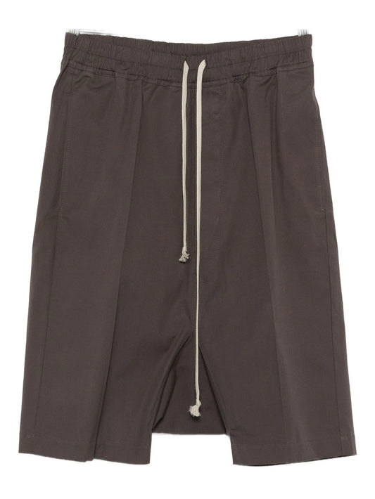 drawstring bermuda shorts