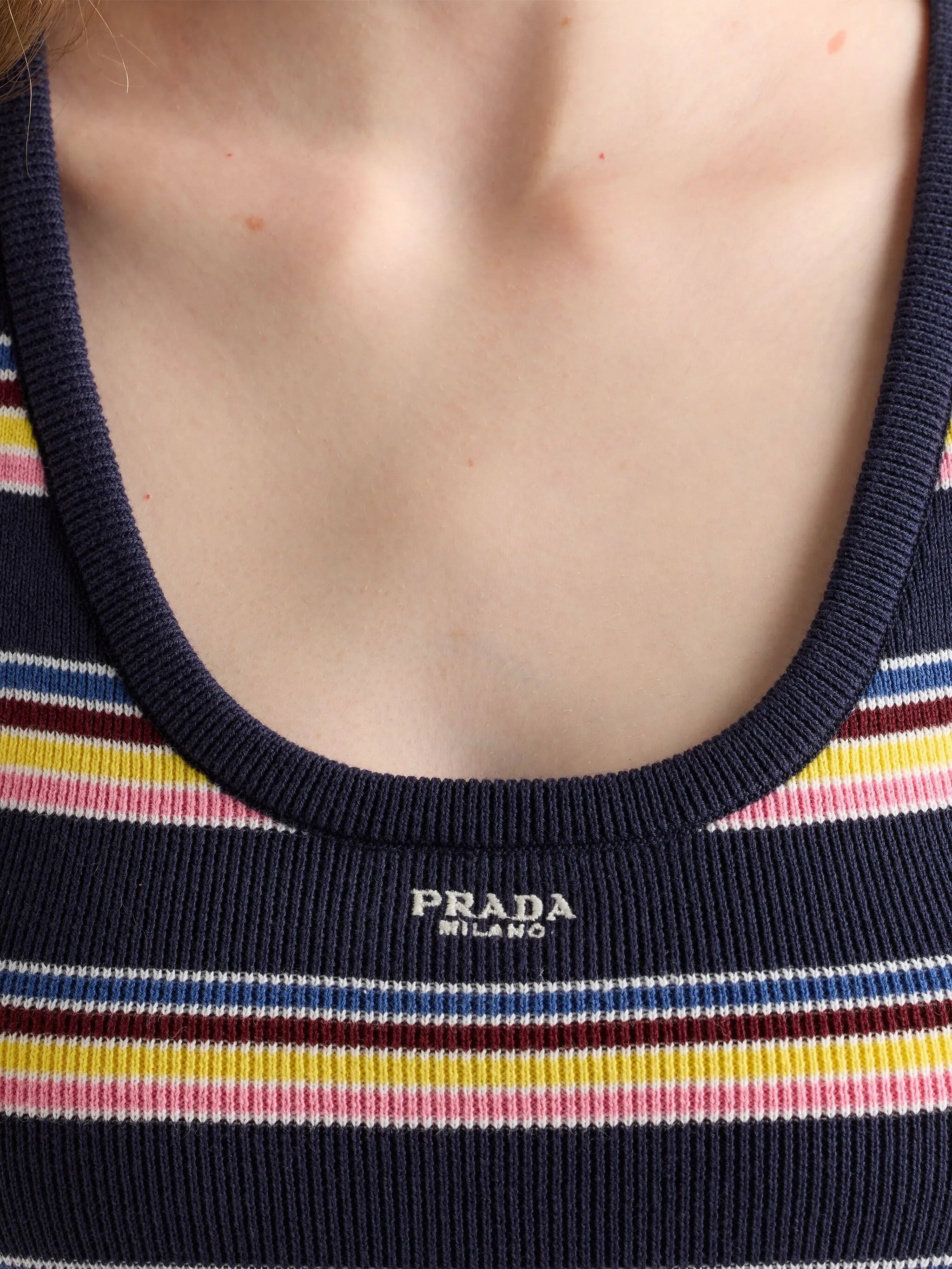 striped tank top