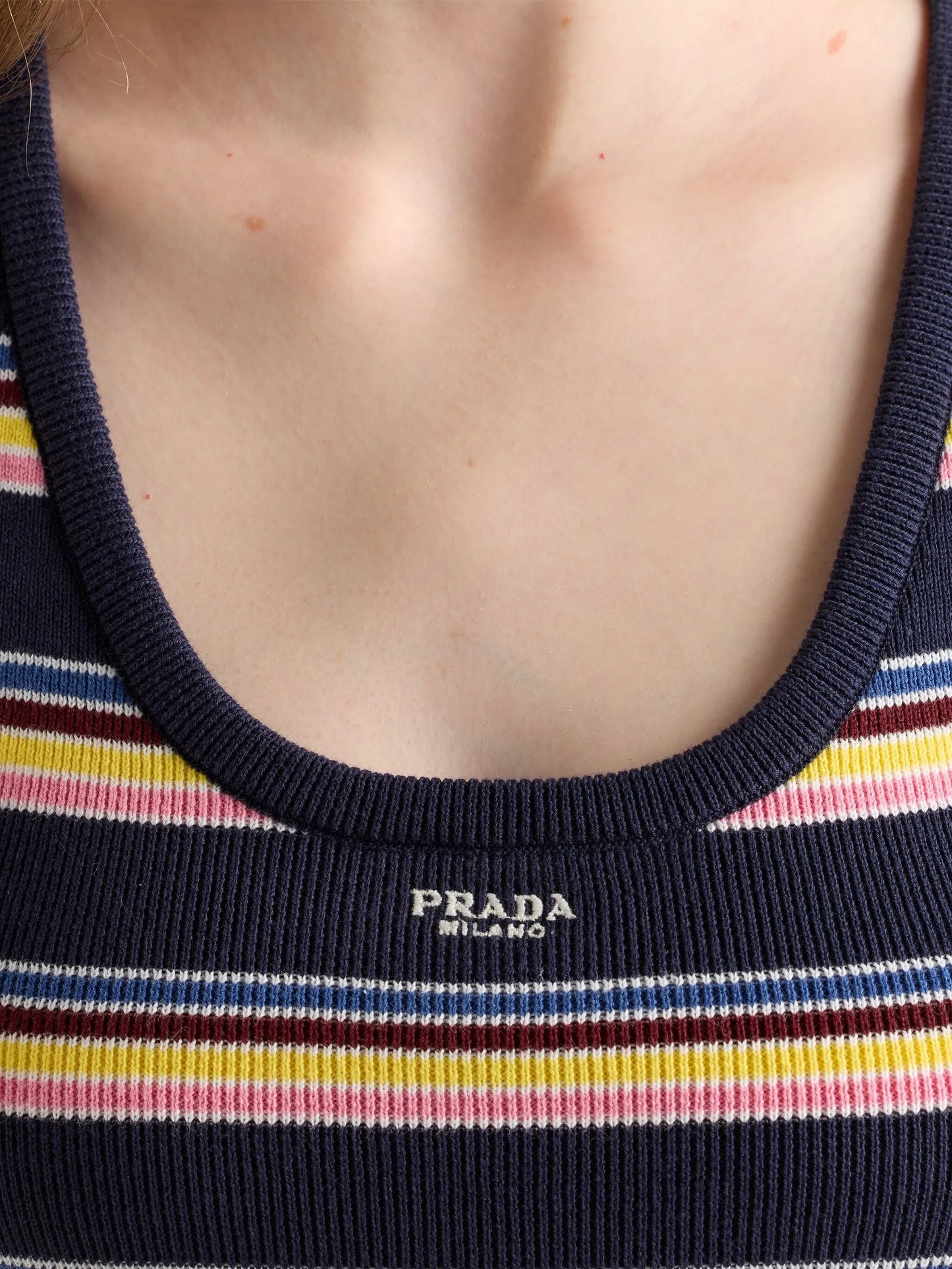 striped tank top