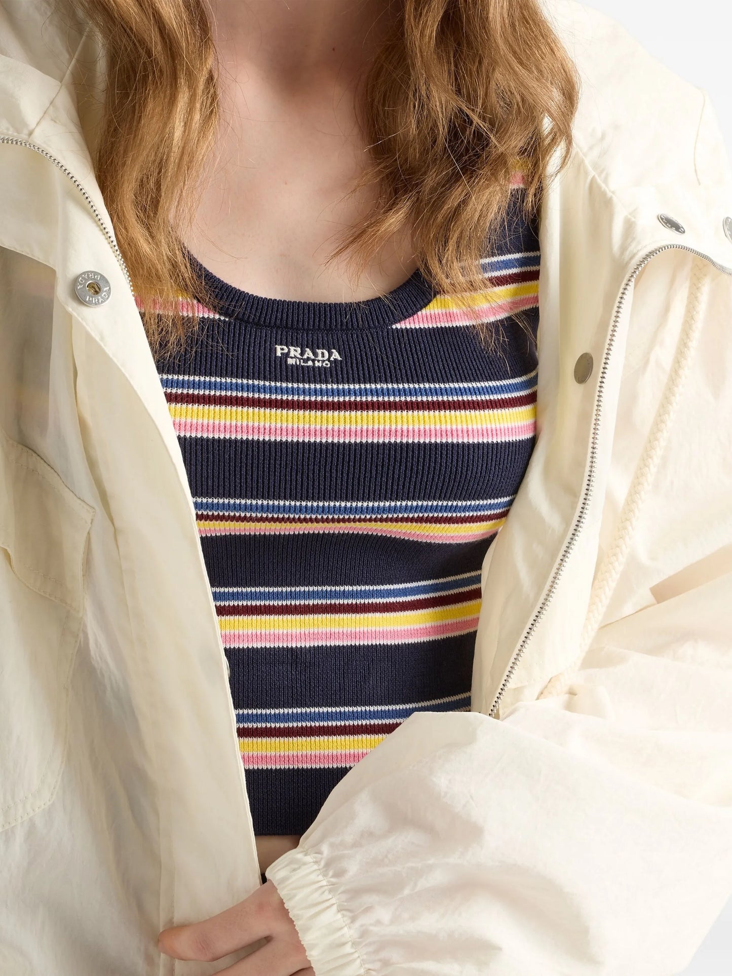 striped tank top
