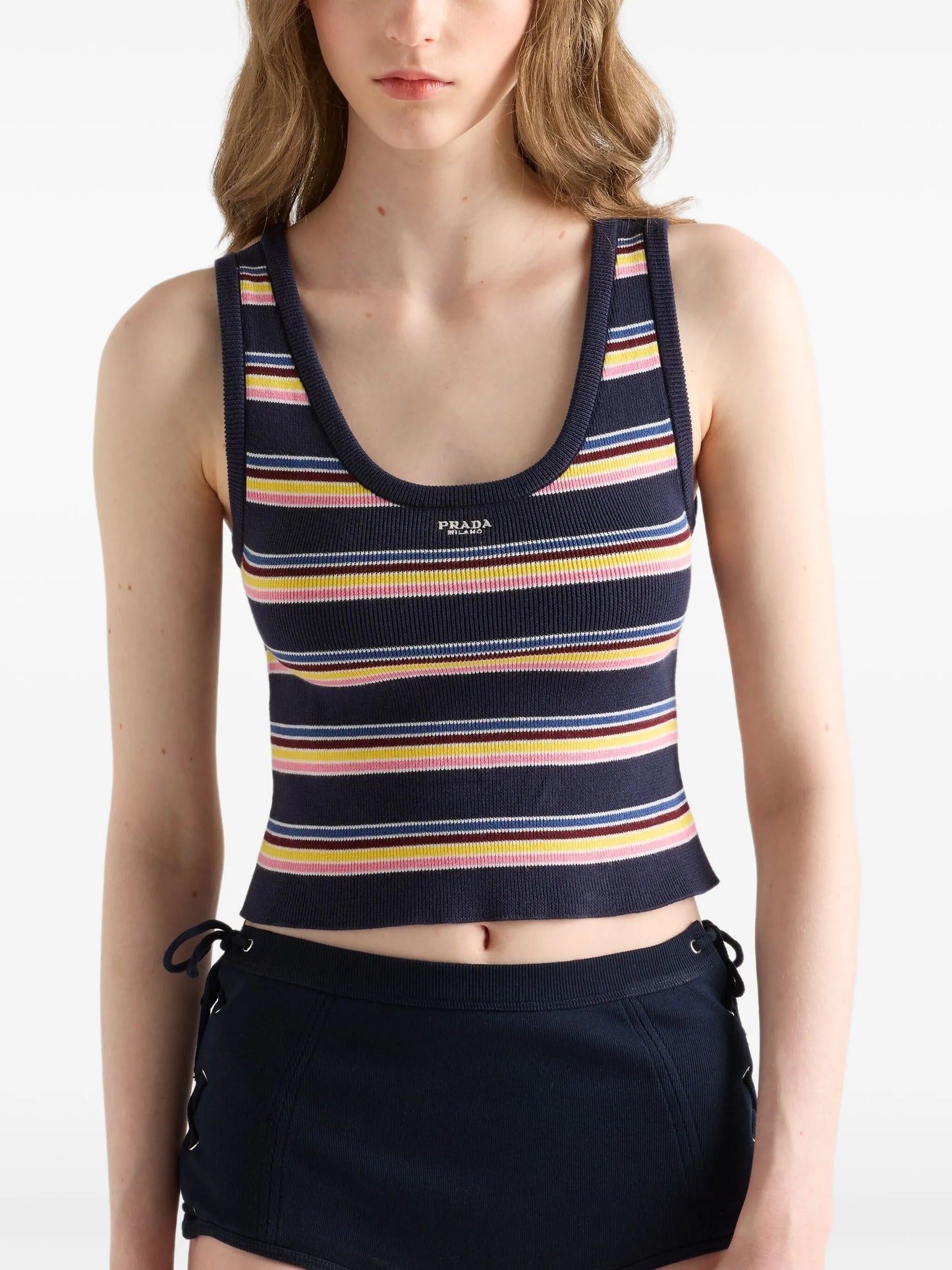 striped tank top