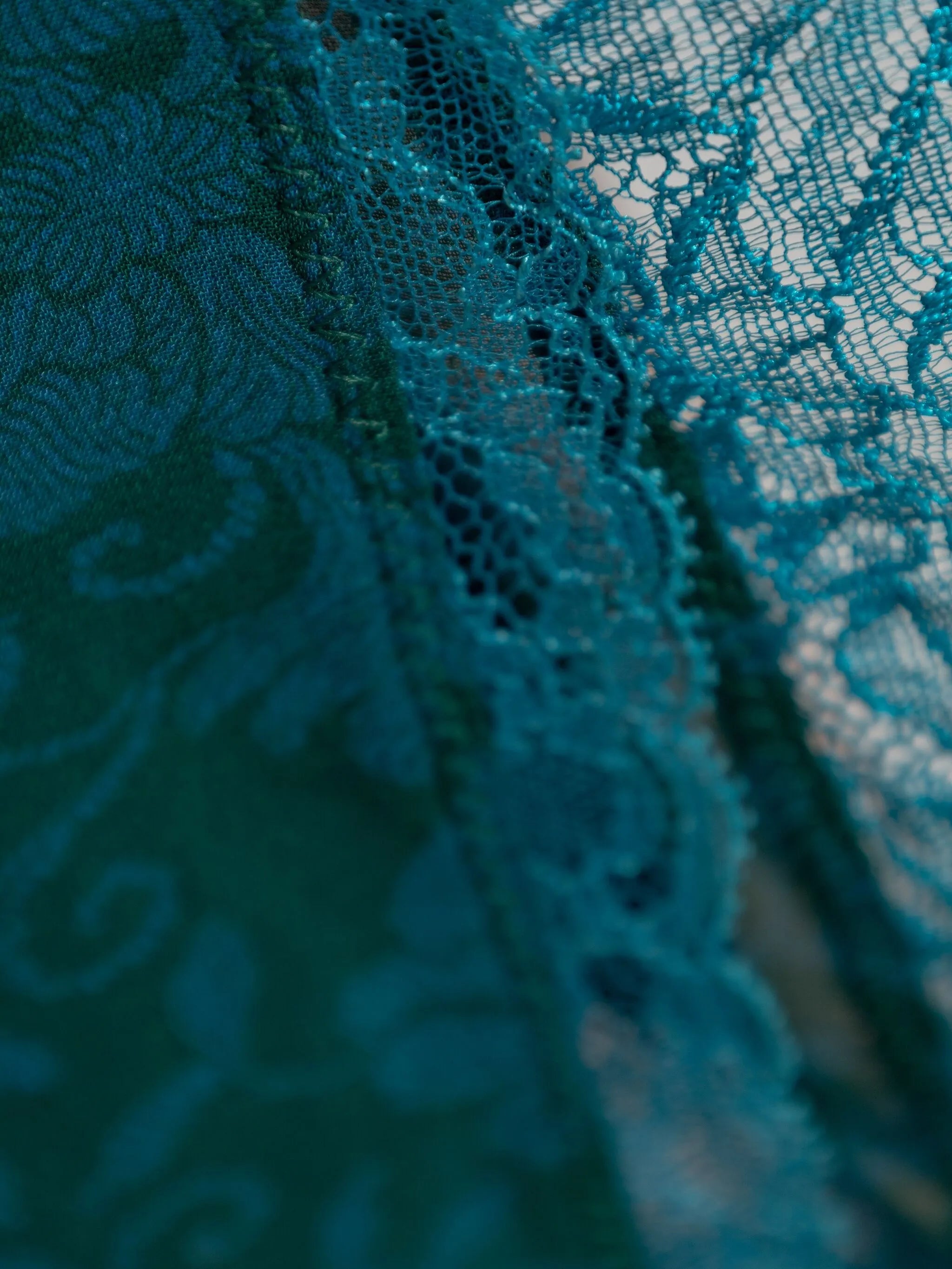 floral-lace wrap skirt