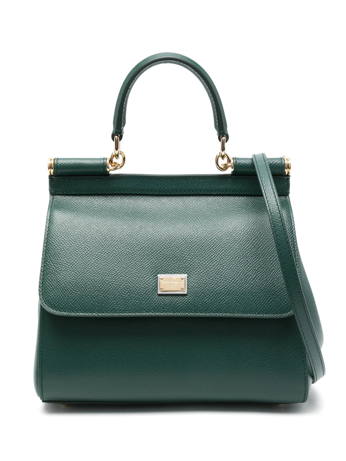 small Sicily handbag in dauphine calfskin