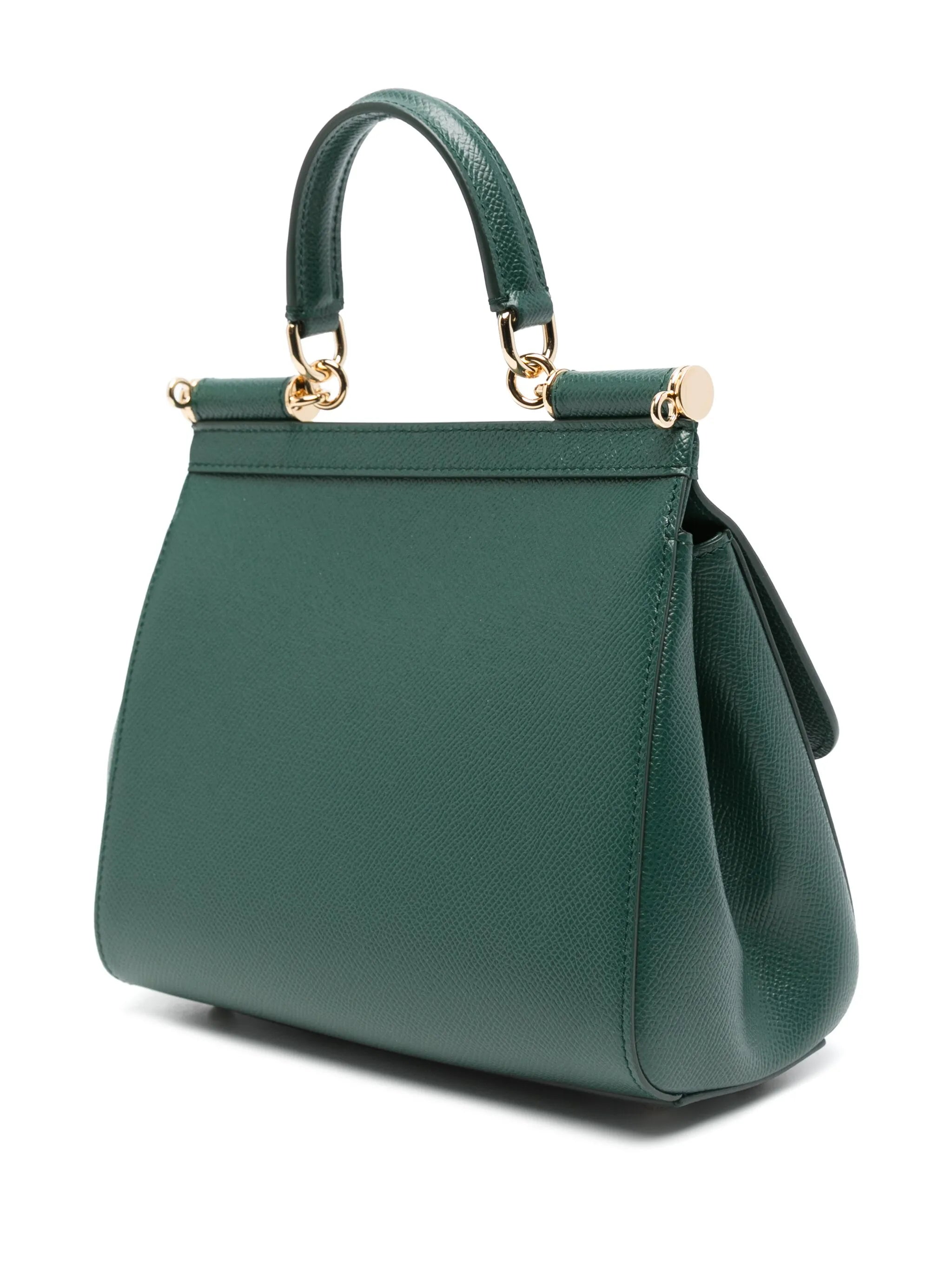 small Sicily handbag in dauphine calfskin