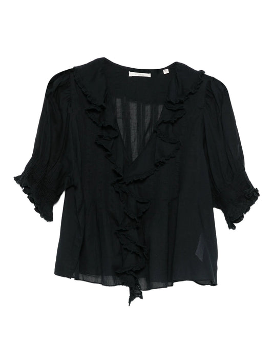 Henri ruffled blouse