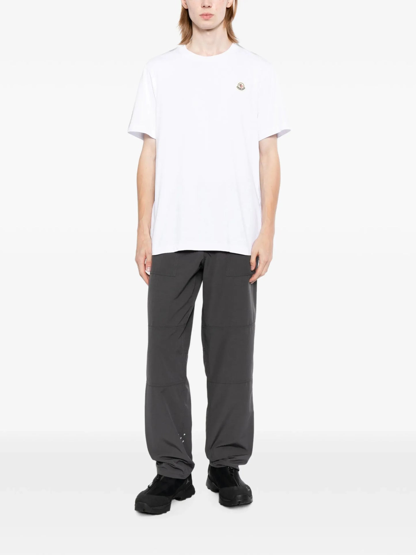logo-patched T-shirt (set of three)