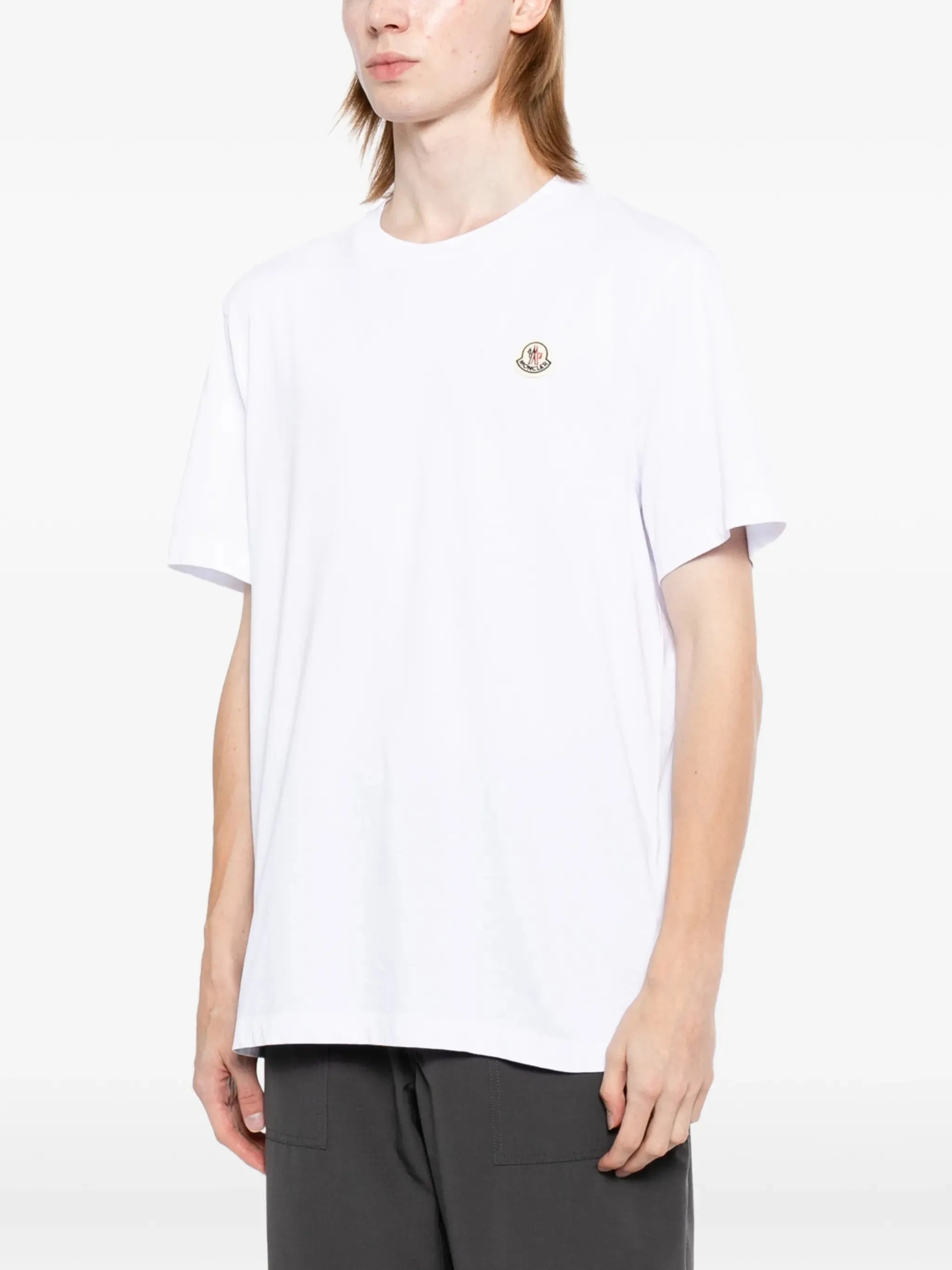 logo-patched T-shirt (set of three)
