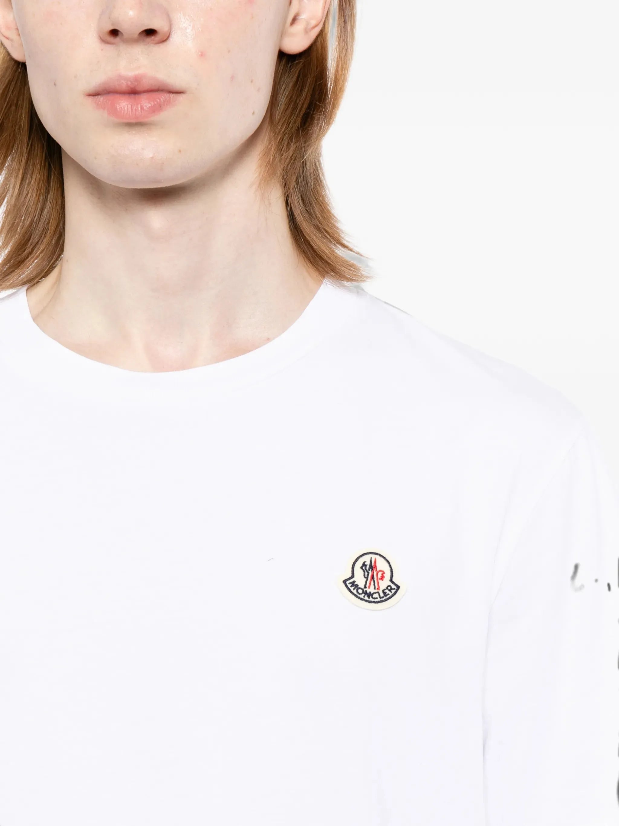 logo-patched T-shirt (set of three)