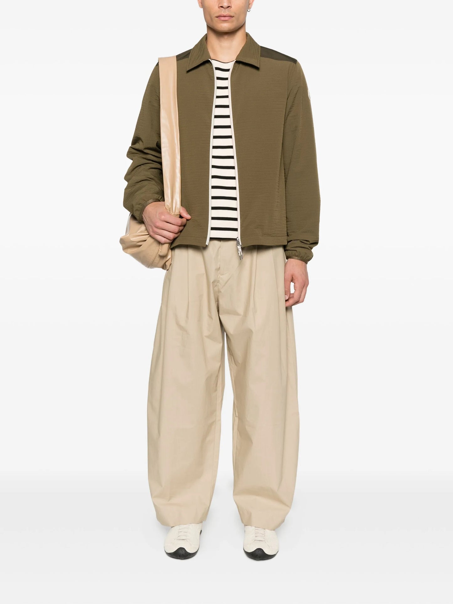 zip-up shirt
