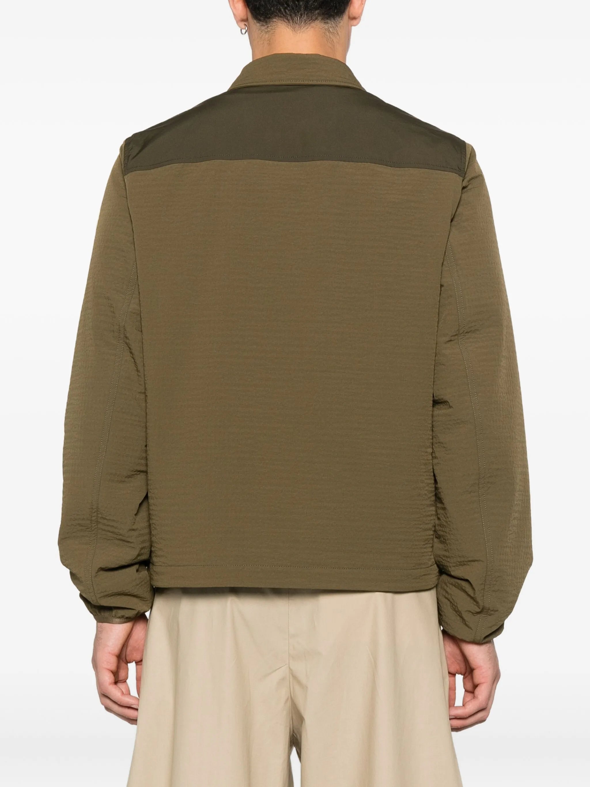 zip-up shirt