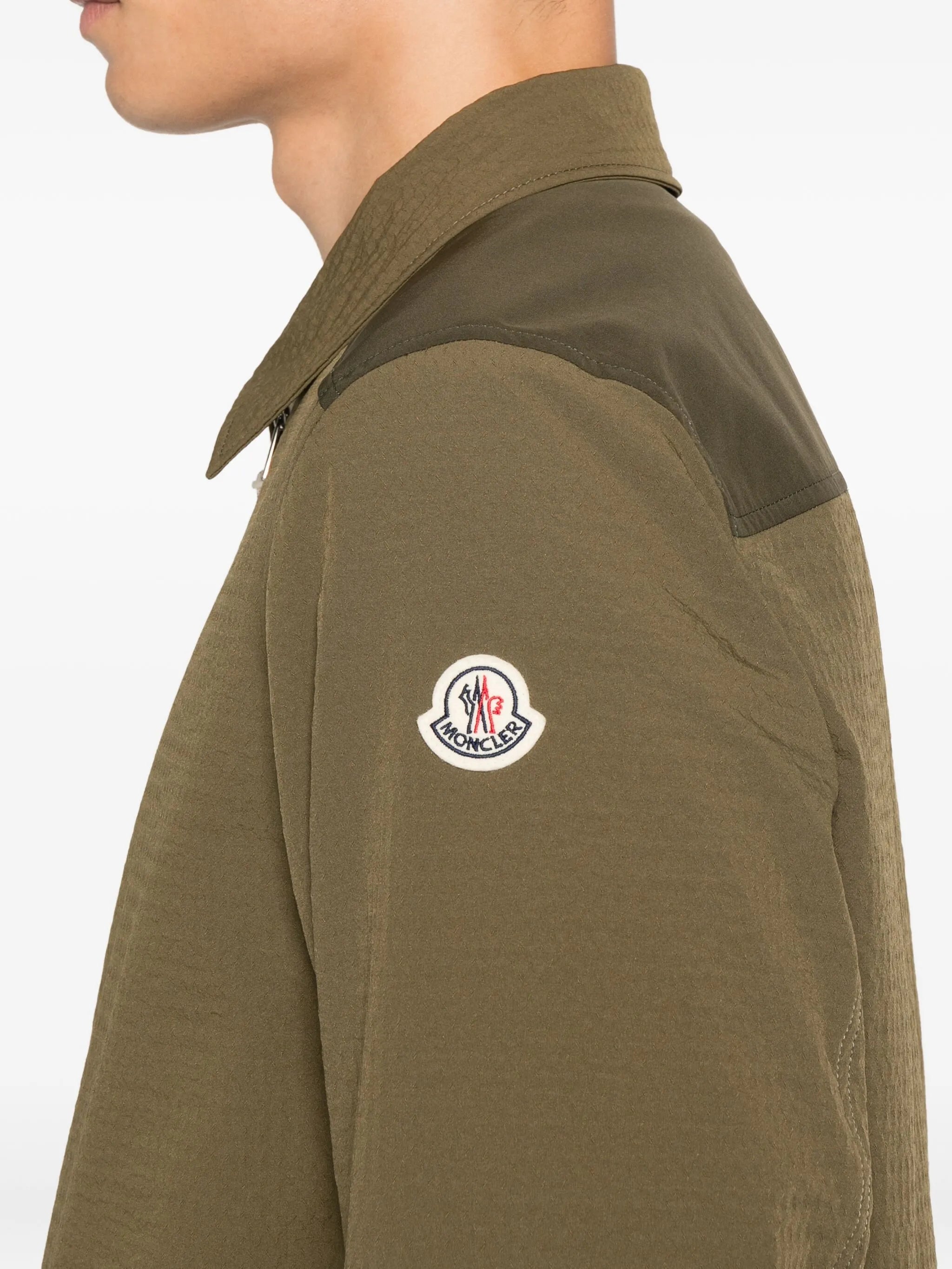 zip-up shirt