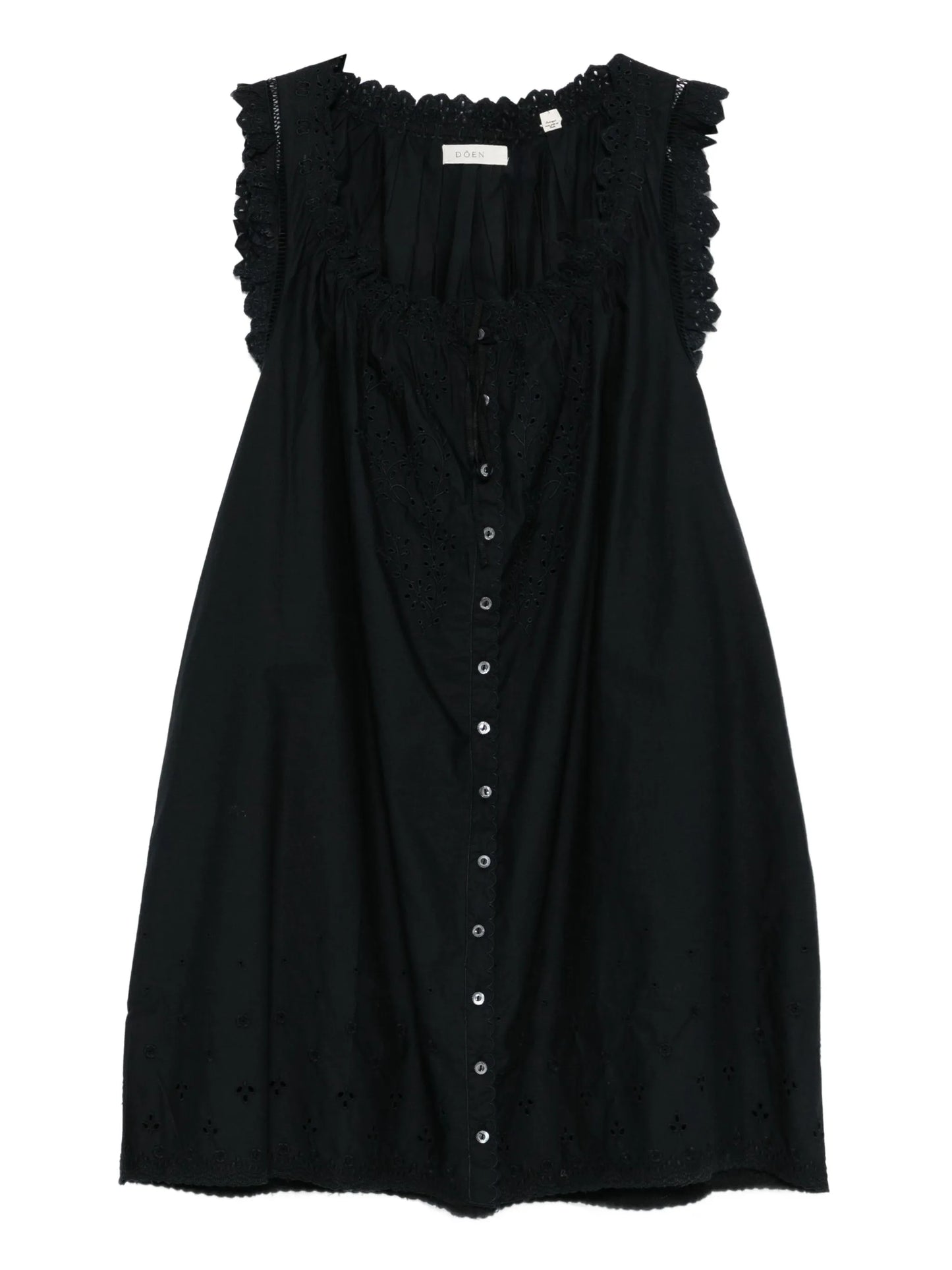 Nessie broderie-anglaise mini dress