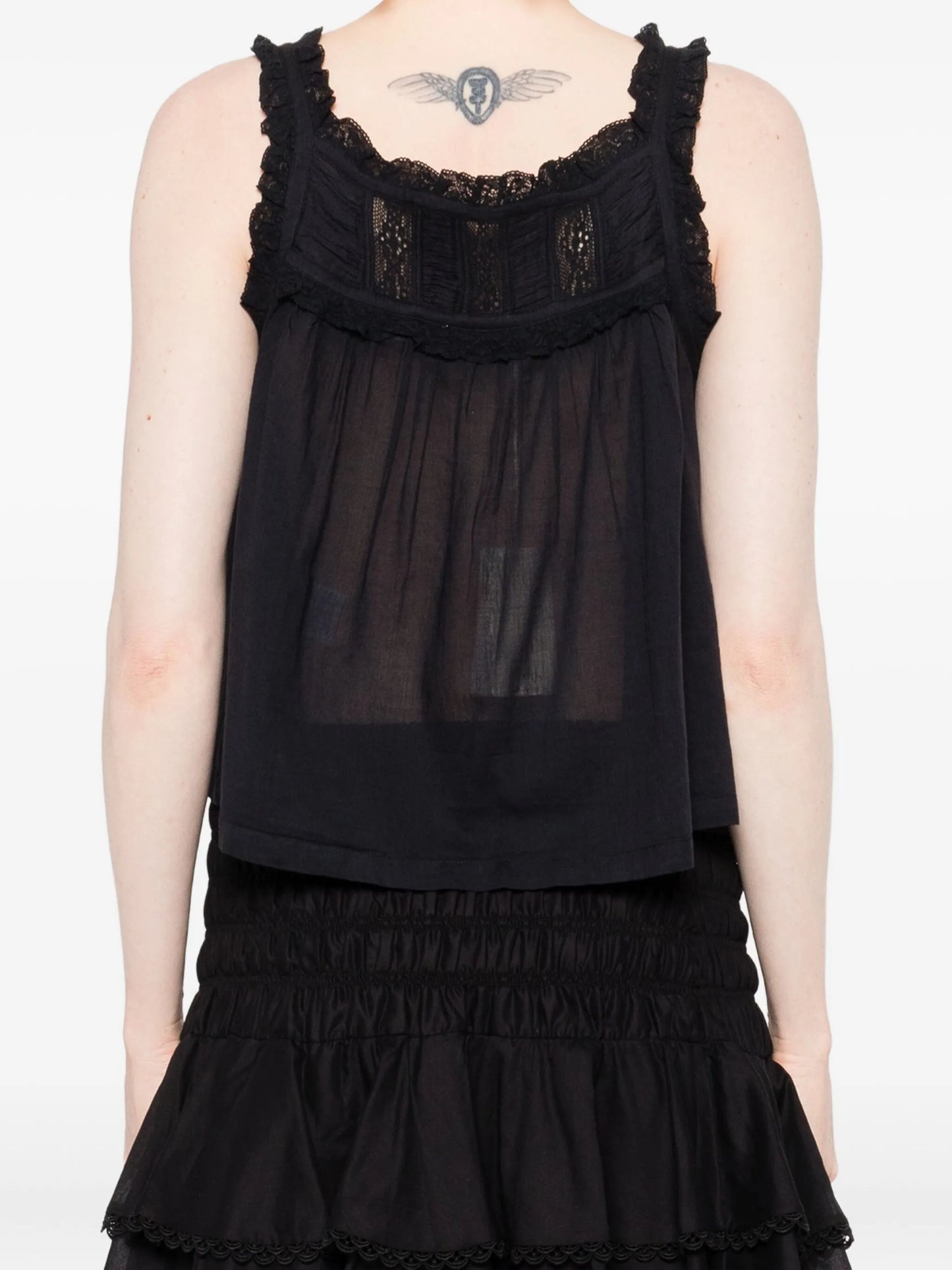 Fidella cropped blouse