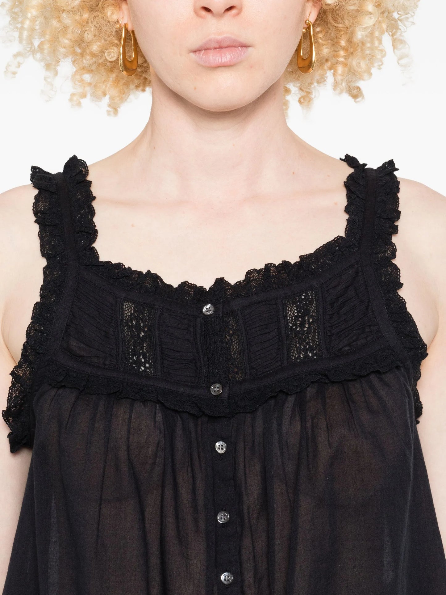 Fidella cropped blouse