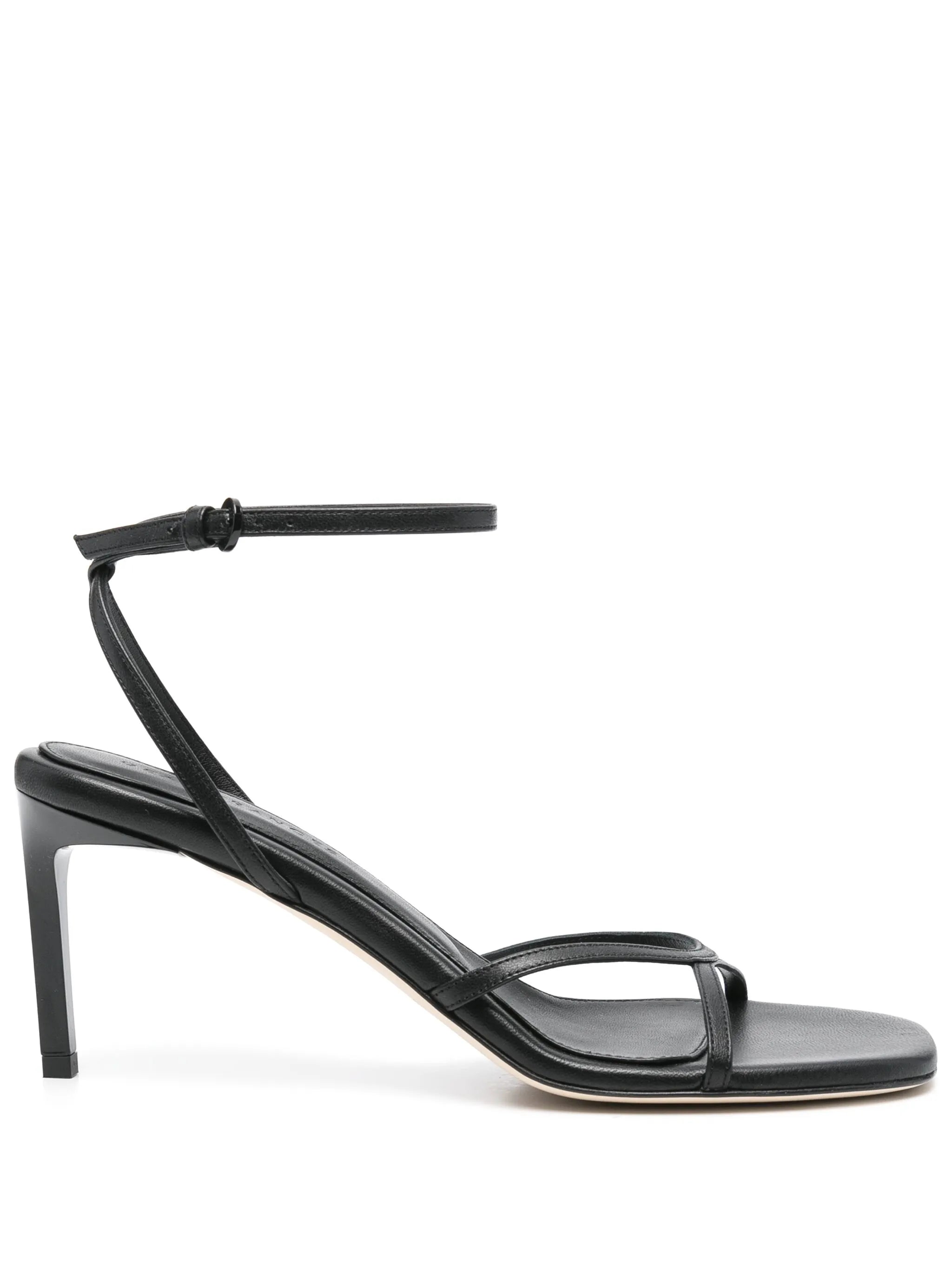 Criss leather heeled sandals
